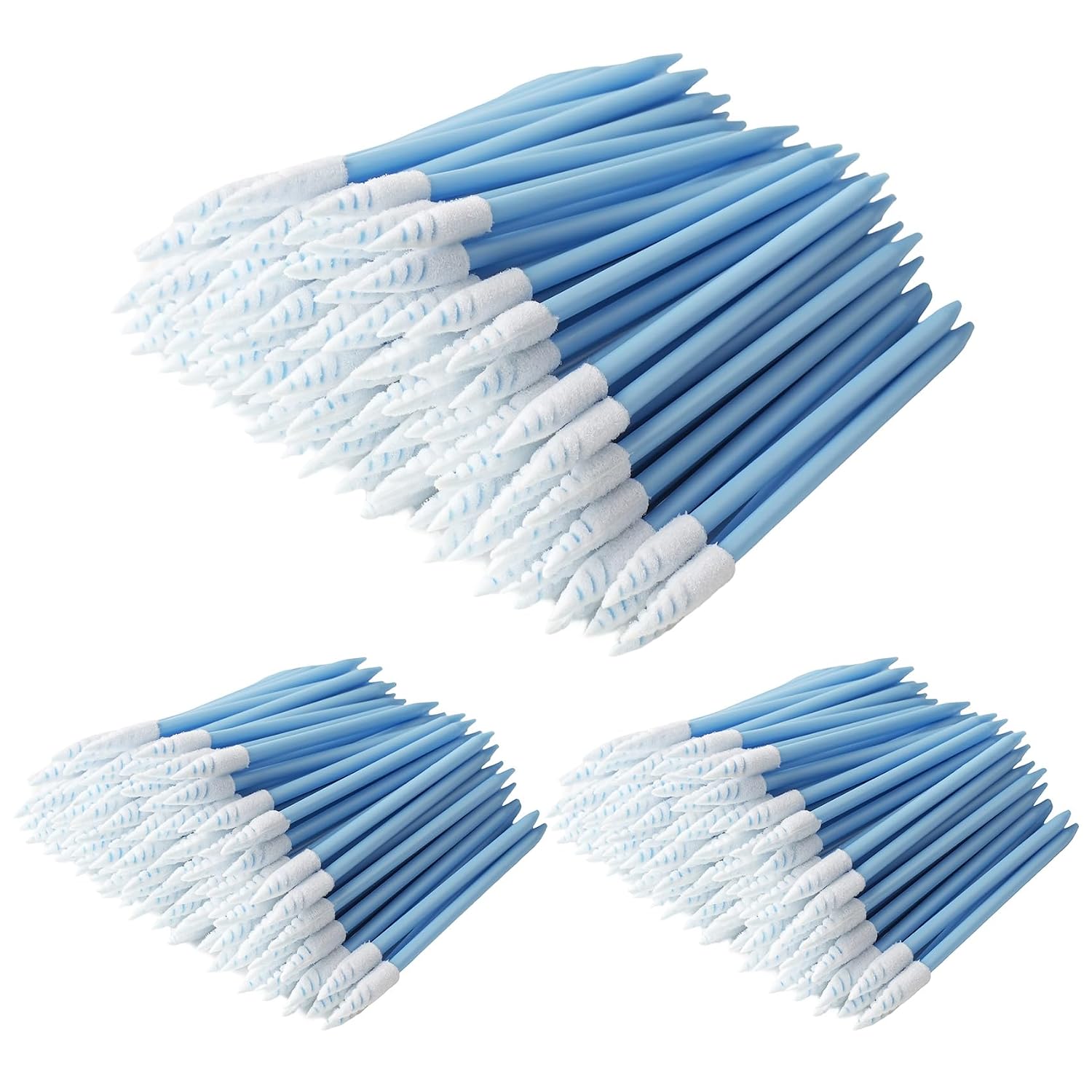 Foam Tip Cleaning Swabs, Thread Detailing Lab Swab Sticks, 300PCS