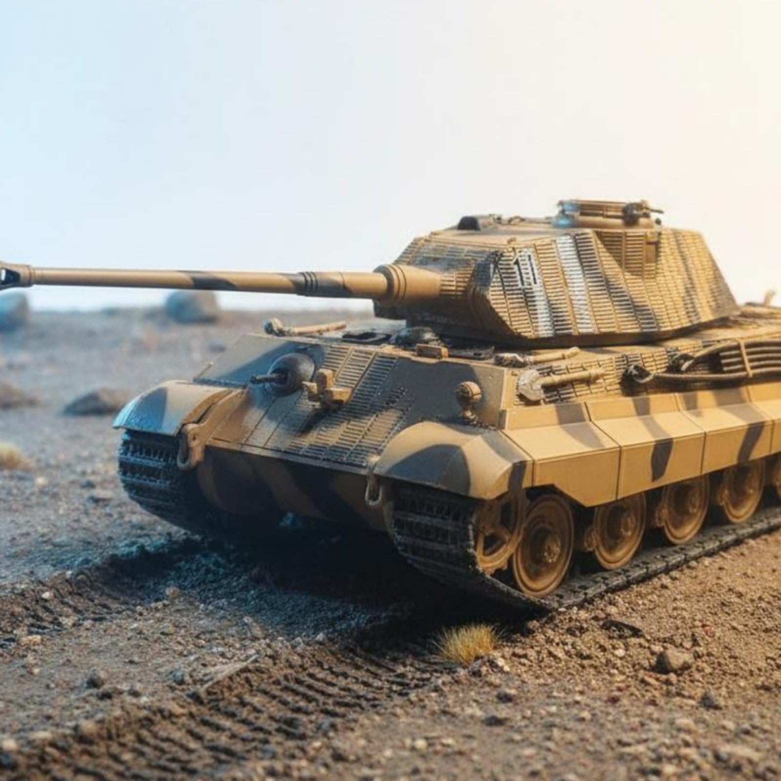 Carro Armato Tigre Tedesco 1 32 Modello Tank Carro Mezzo Militare Collezionabile Finitura Professionale Dettagli Realistici Adatto, Bronzo