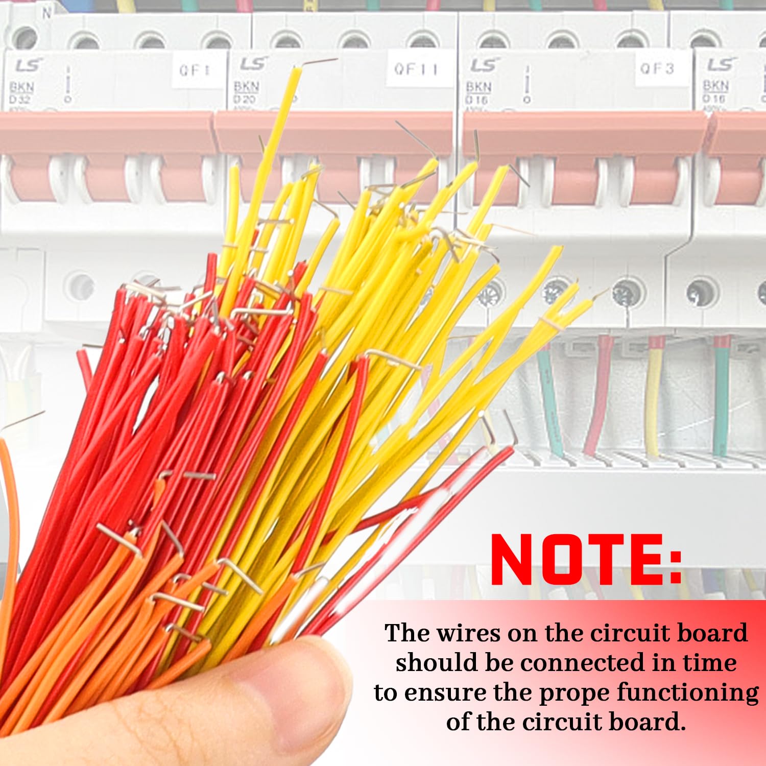 Breadboard Jumper Wires Filo Assorted Kit 840 Pezzi 2-125 MM Pezzi Jumper U Shape Jumper Wire 14 diverse lunghezze Maschio a Maschio di Prototipazione Jumper Cavi Wires