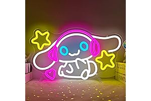 Cinnamoroll Neon Sign: Illuminate Your Space with Kawaii Cuteness