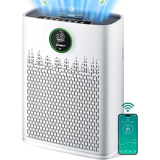 ECOSELF HAP603WF Smart Air Purifier for Home Large Rooms Bri