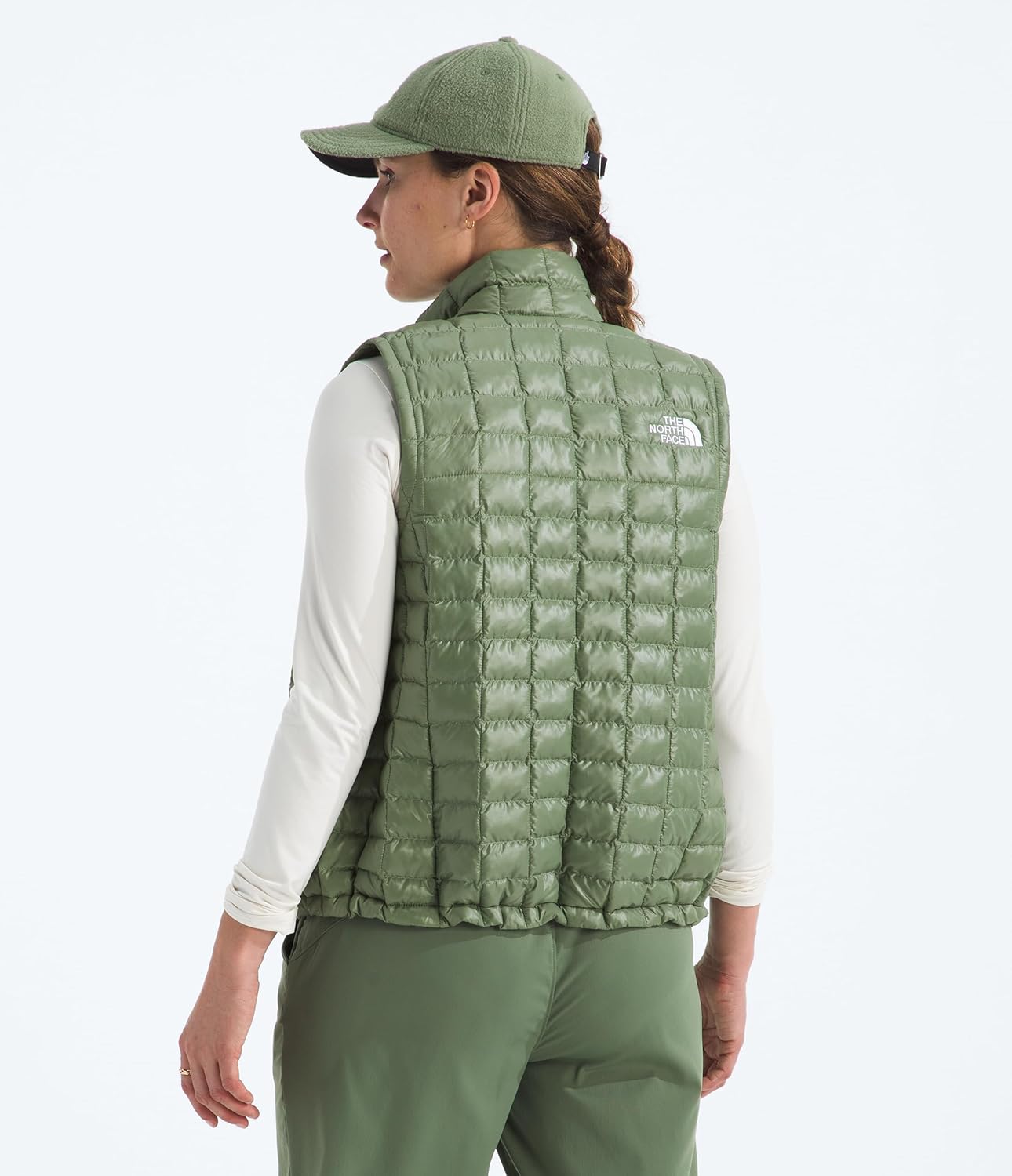 THE NORTH FACE Women's Thermoball Vest | Lightweight Zip Up Vest With Synthetic Insulation, Wind Resistant & Water Repellent - Image 3