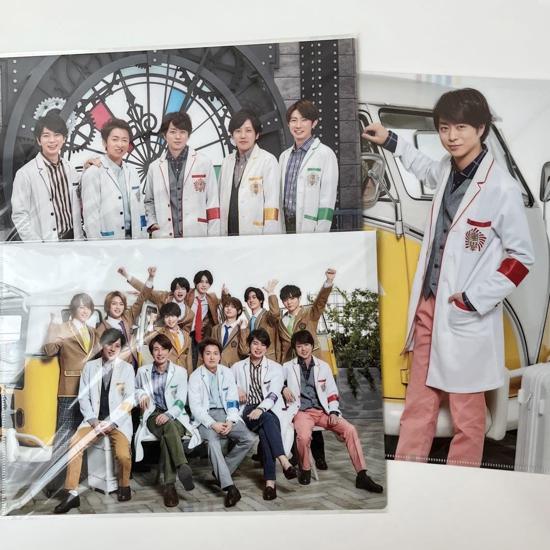 Hey! Say! JUMP 嵐 クリアファイル Hey! Say! JUMP/嵐 ファイル