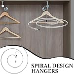 Mipcase 2-Pack Sac de séchage spirale 16.53×15.74×0.39En acier inoxydable porte-feuille rotative pour les draps Serviettes de couverture, espace-sauvegardant intérieur & Solution de blanchisserie extérieure