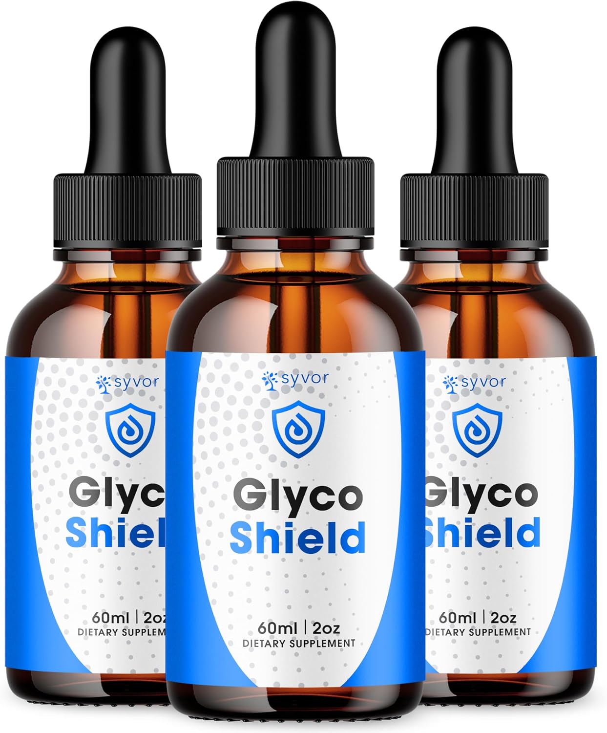 (3 Pack) Glyco Shield Drops, Official Glyco Shield Blood