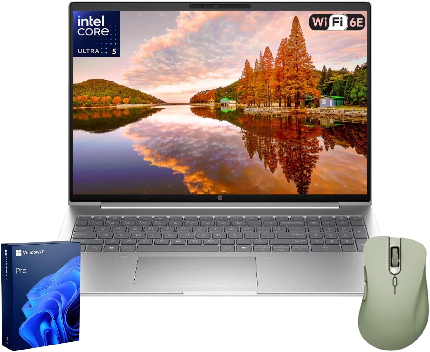HP ProBook 465 460 G11 Business Laptop, 16" FHD+ Display, AMD Ryzen 5 7535U, 32GB DDR5, 1TB SSD, Type-C, HDMI, Webcam, Wi-Fi 6E, Windows 11 Pro, Pike Silver