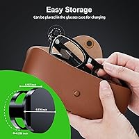 Vista 5 de Paquete de 6 fundas bloqueadoras de luz LED compatibles con Ray-Ban Meta Wayfarer/Skyler/Headliner (& Gen 2) Oakley Meta HSTN AI - Calcomanías