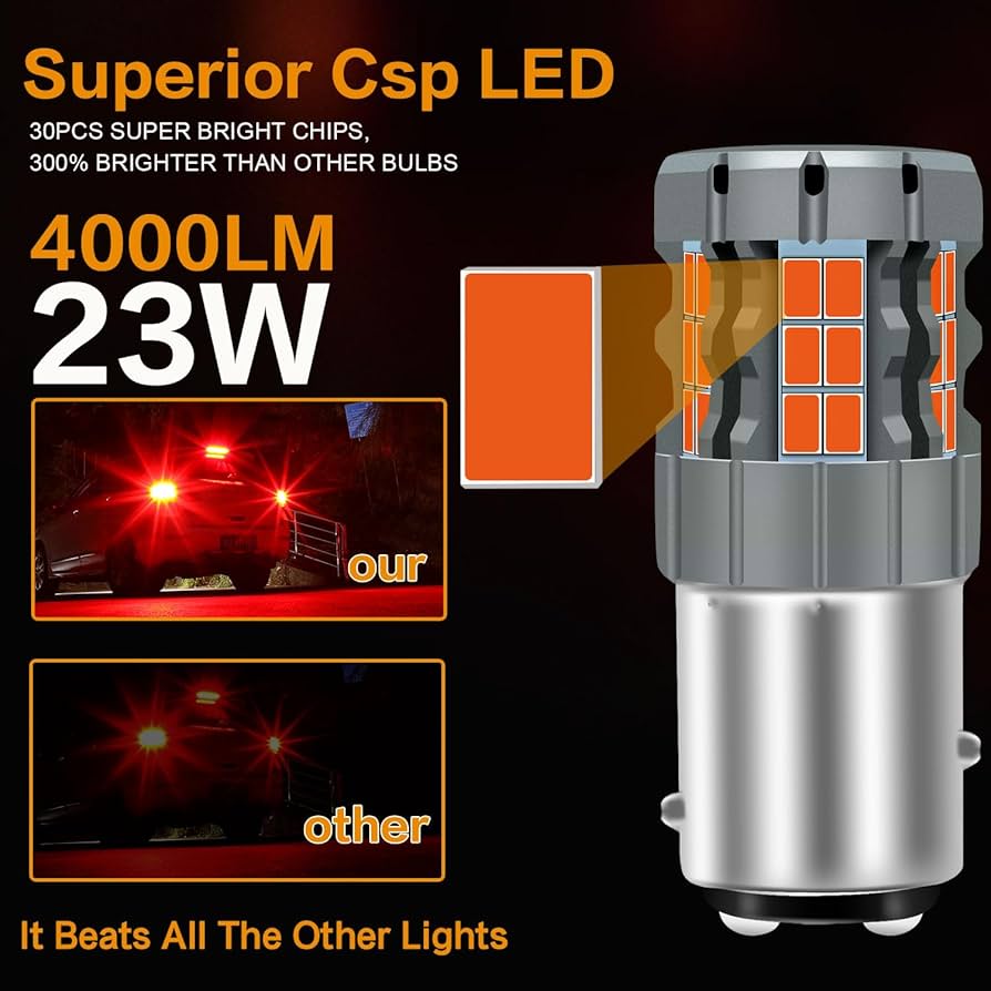 Amazon.com: UPXSXT 2Pcs 1157 BAY15D P21/5W LED Brake Light