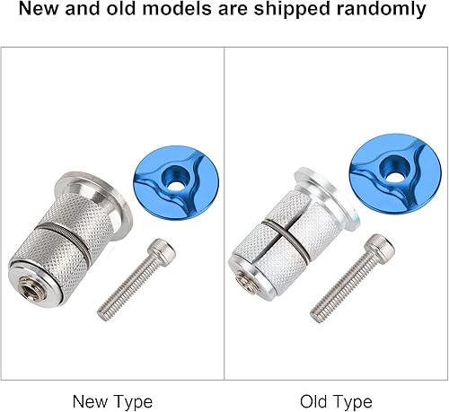Miniatura 5 de Dioche Parte superior del auricular del vástago, aleación de aluminio Auriculares Top Fork Expander Bung