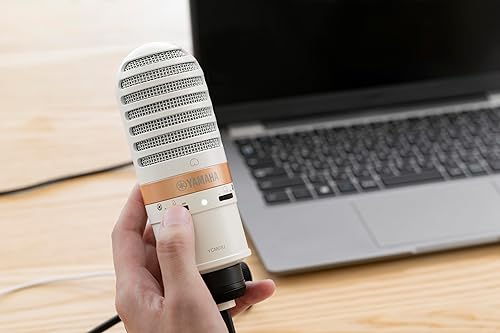 Miniatura 6 de Yamaha Micrófono condensador USB de alta definición YCM01U blanco