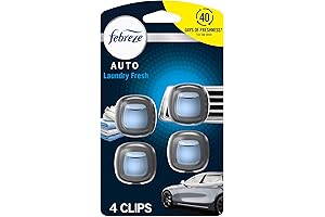 Febreeze Car Air Freshener Vent Clip - Laundry Fresh Scent