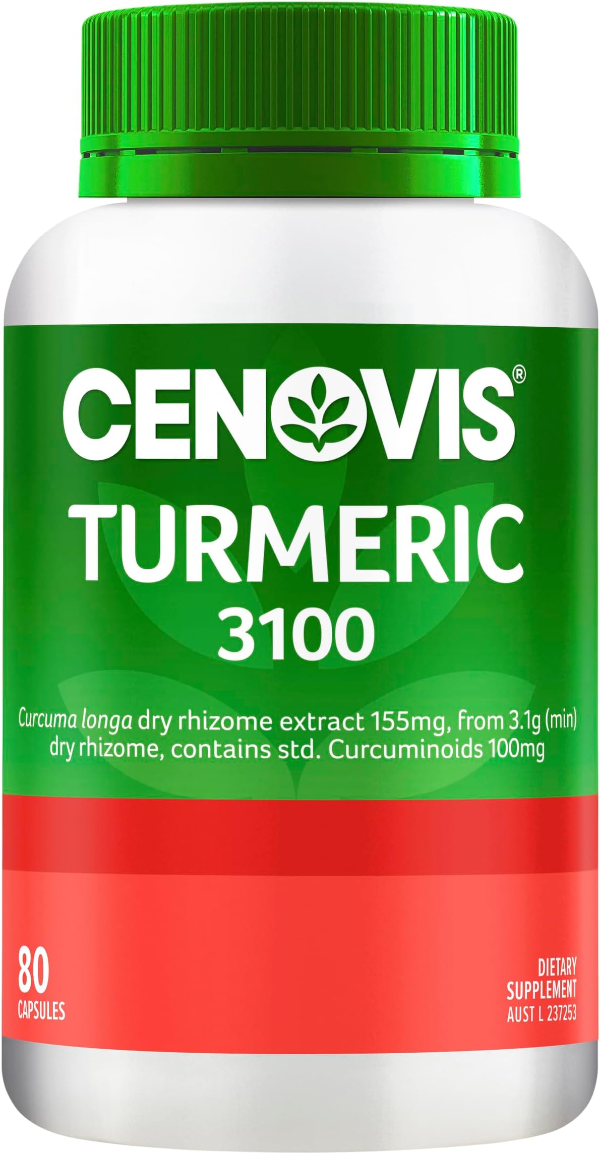 Turmeric 3100 80 Capsules