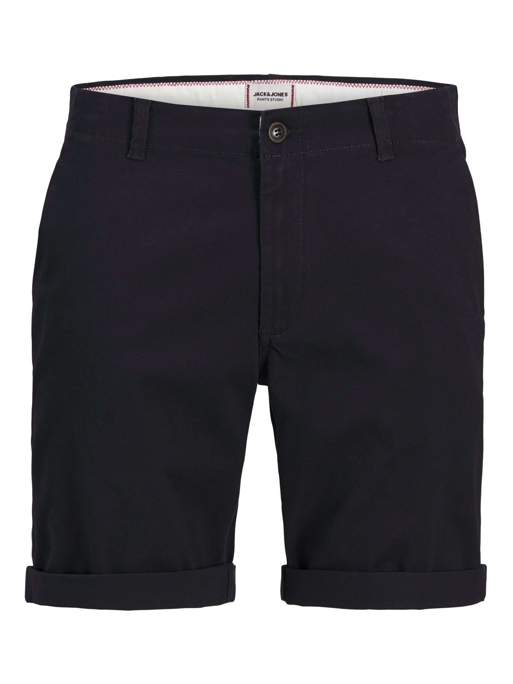 JACK & JONES Jpstdave Jjchino Shorts Sn AKM Pls - Plus Size, Dark Navy, 28