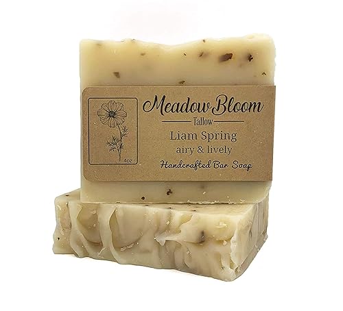 Miniatura 13 de EST'D 2004 HC Meadow Bloom - Jabón en barra de jabón hecho a mano con miel y limón, 1 unidad, hecho con barra de jabón 100% natural hecha a mano
