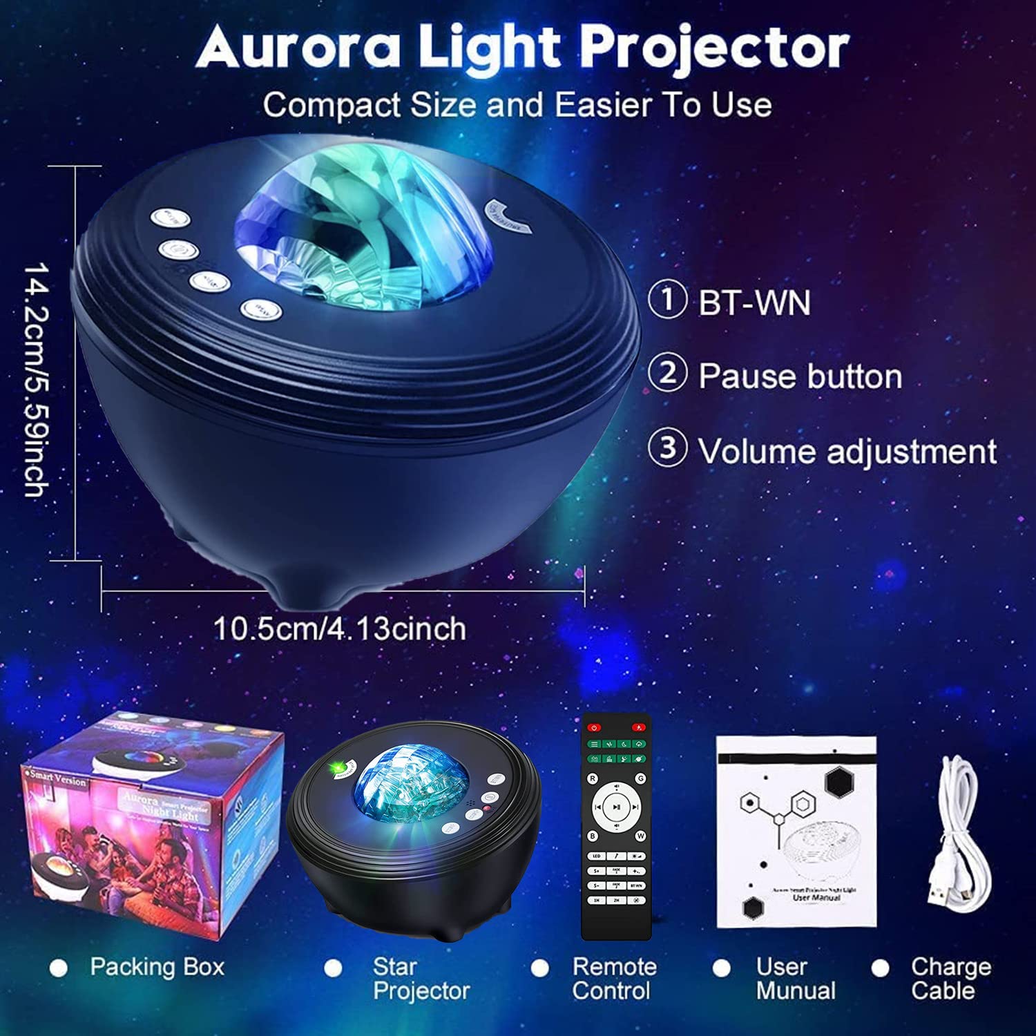 Galaxy ライト&サウンドマシン 脳波調整マシン マインドマシ