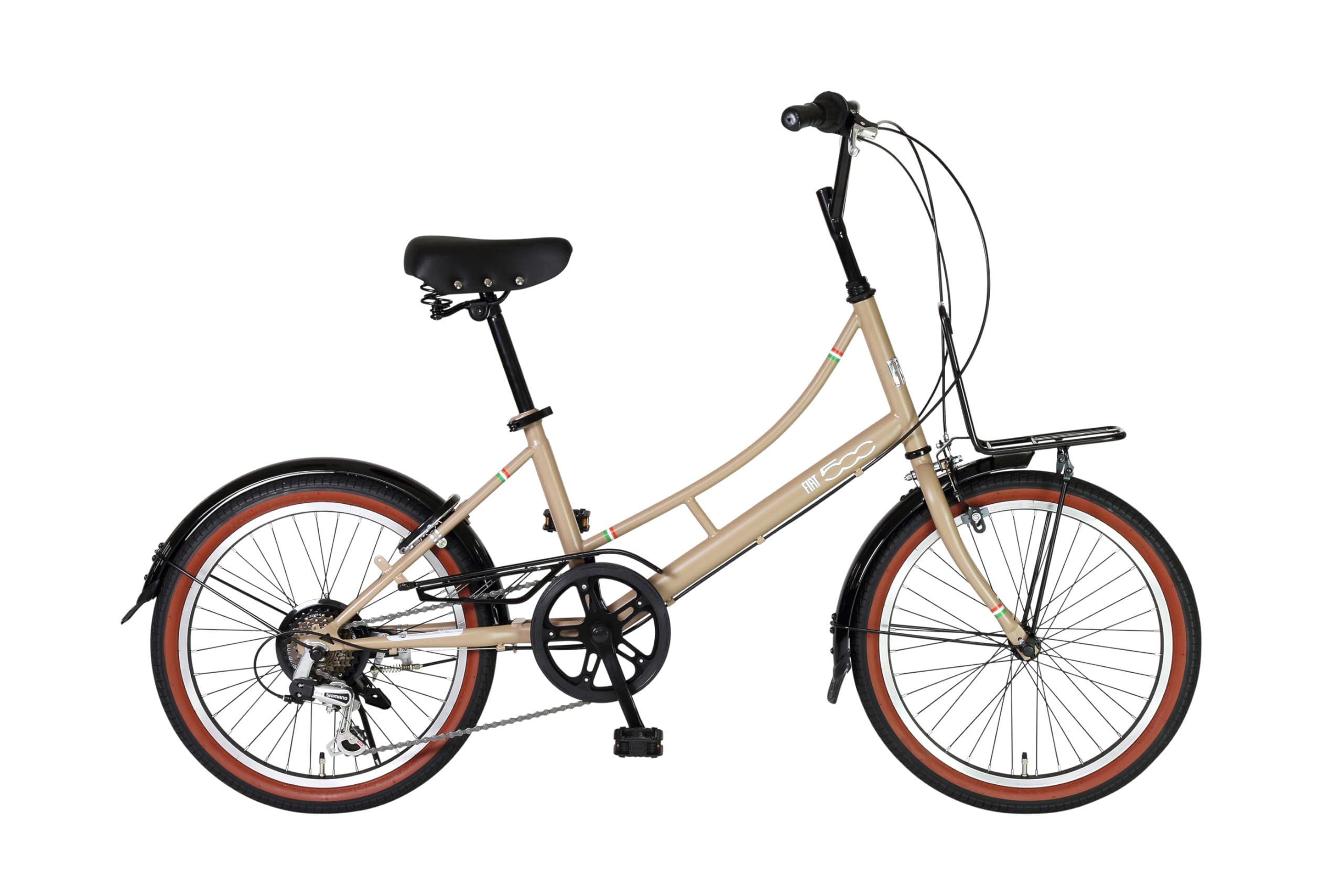 Amazon | FAIT(フィアット) CITY206 ベージュ シティサイクル 20インチ