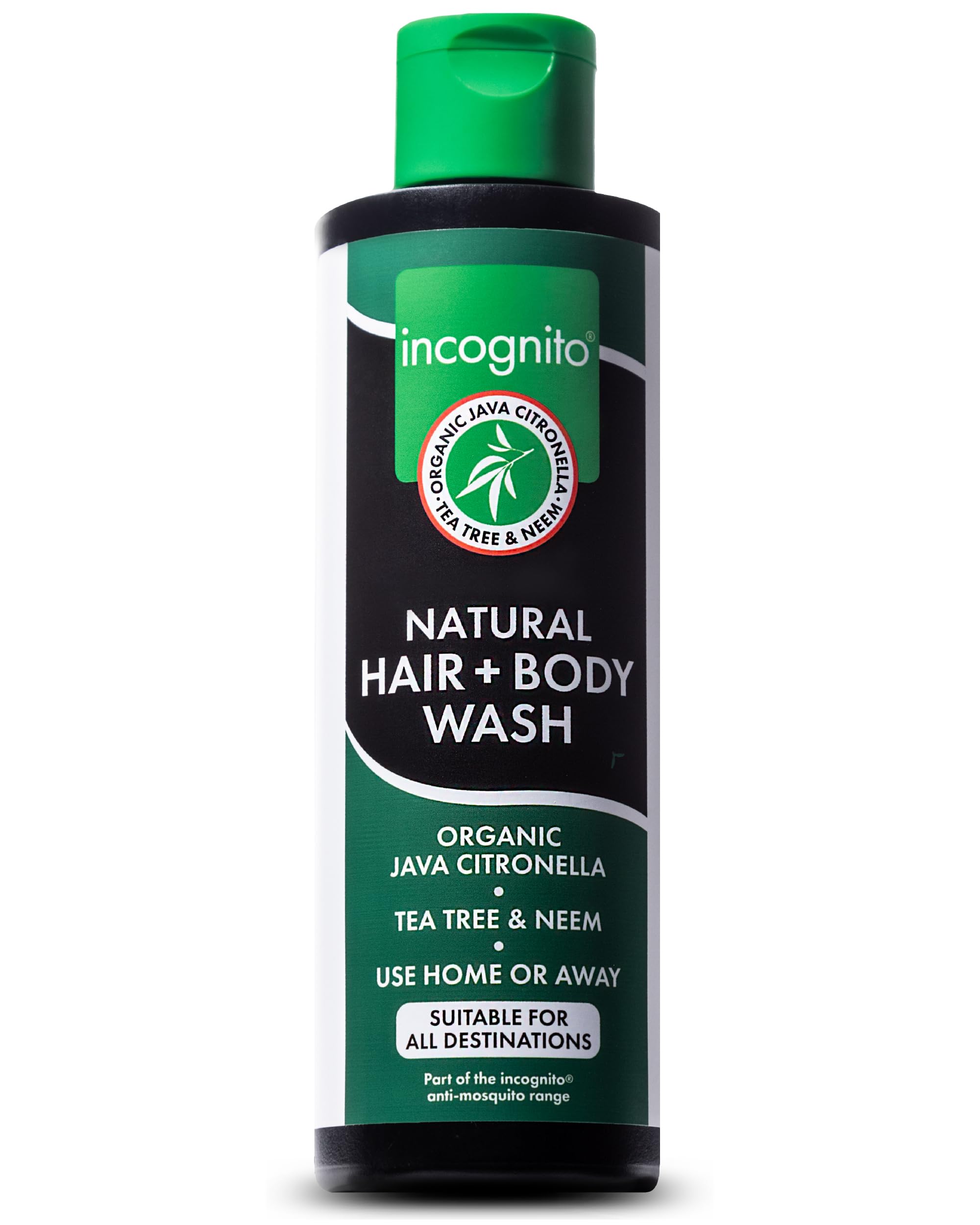 Incognito Hair and Body Wash, 6.7 fl. Oz.