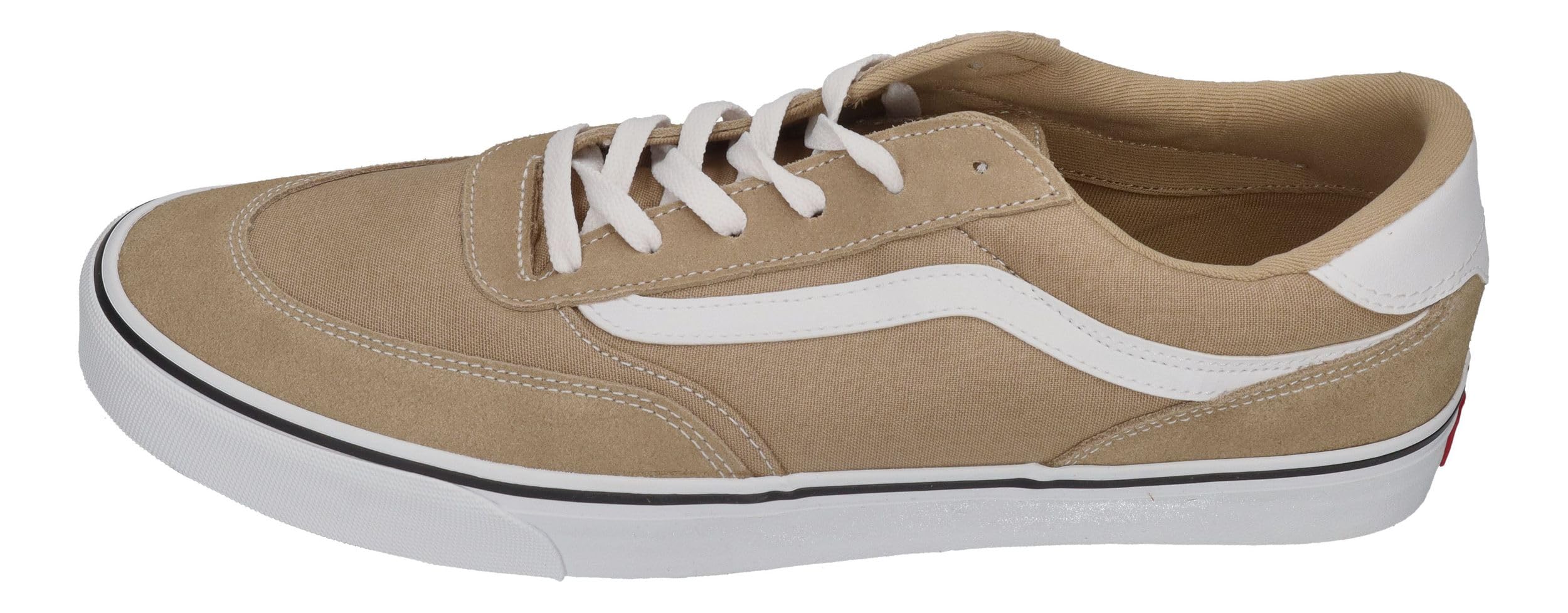 Vans Uomo Scarpe da Ginnastica in Tela Brooklyn, Black/Gum