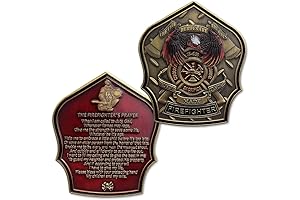 Firefighter Challenge Coin: A Memorable Gift for the Courageous Firefighters