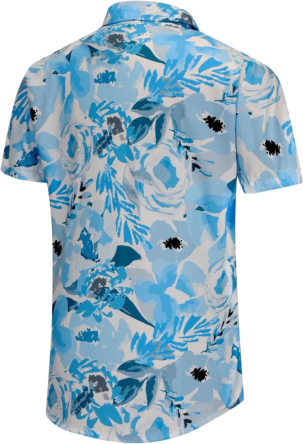 KYKU Men's Hawaiian Shirt Short Sleeve Button Down Casual Tropical Summer Beach Vacation Shirts with Pocket - Image 4