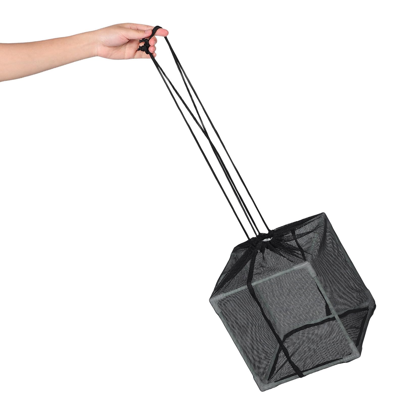 SHINEOFI Bolsa de Filtro Poliéster para Bomba de Acuario 2 Piezas Negra