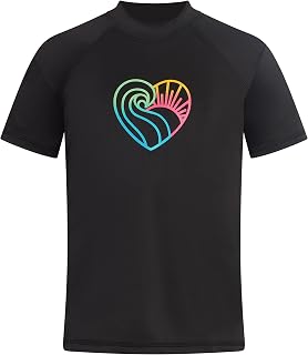 Girls' Jade UPF 50+ Sun Protective Rashguard Swim Shirt