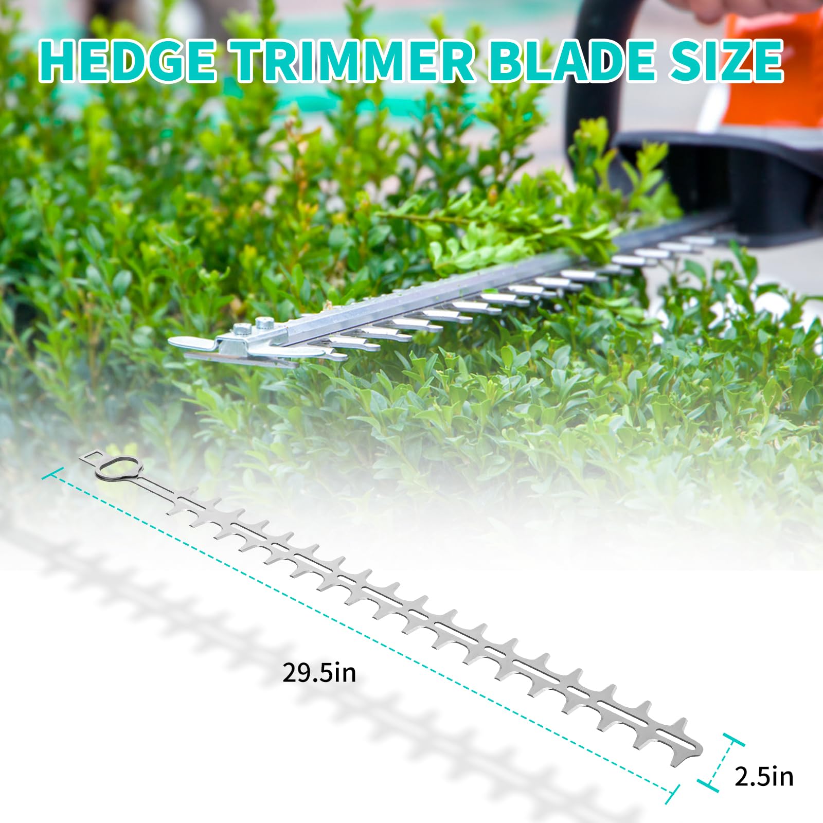 Sustituye a la pieza n.º 4243 710 6004 de 24 pulgadas para cortasetos HL94 / HL94K