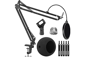 Enhance Your Audio Clarity: InnoGear Adjustable Mic Stand for Blue Snowball and iCE