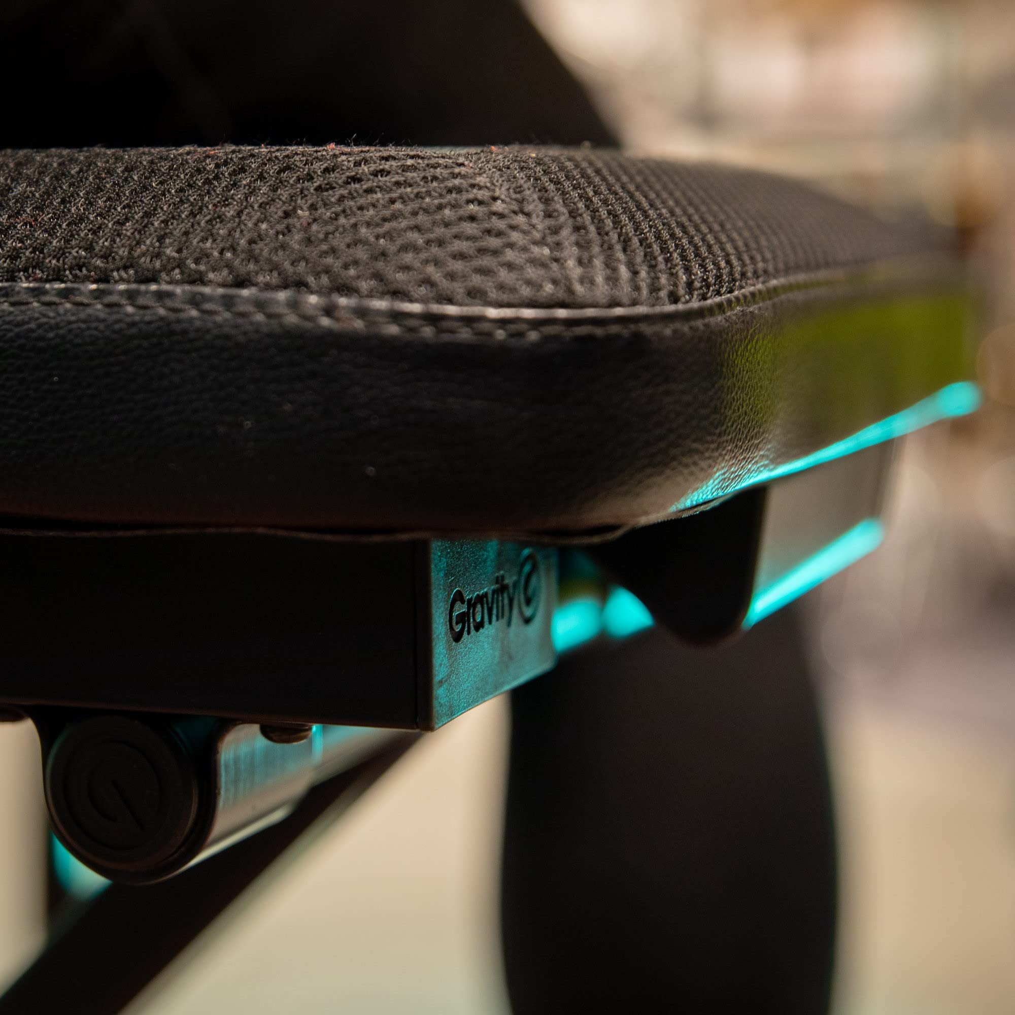Gravity FK SEAT 1 - Klappbare Keyboardbank mit Höhenverstellung, Belastbarkeit bis 120 kg, schwarz