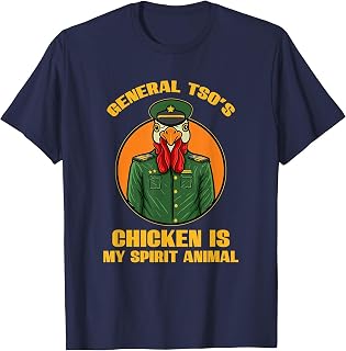 General Tso Chicken Lover Asian Chinese Food Foodie Humor T-Shirt