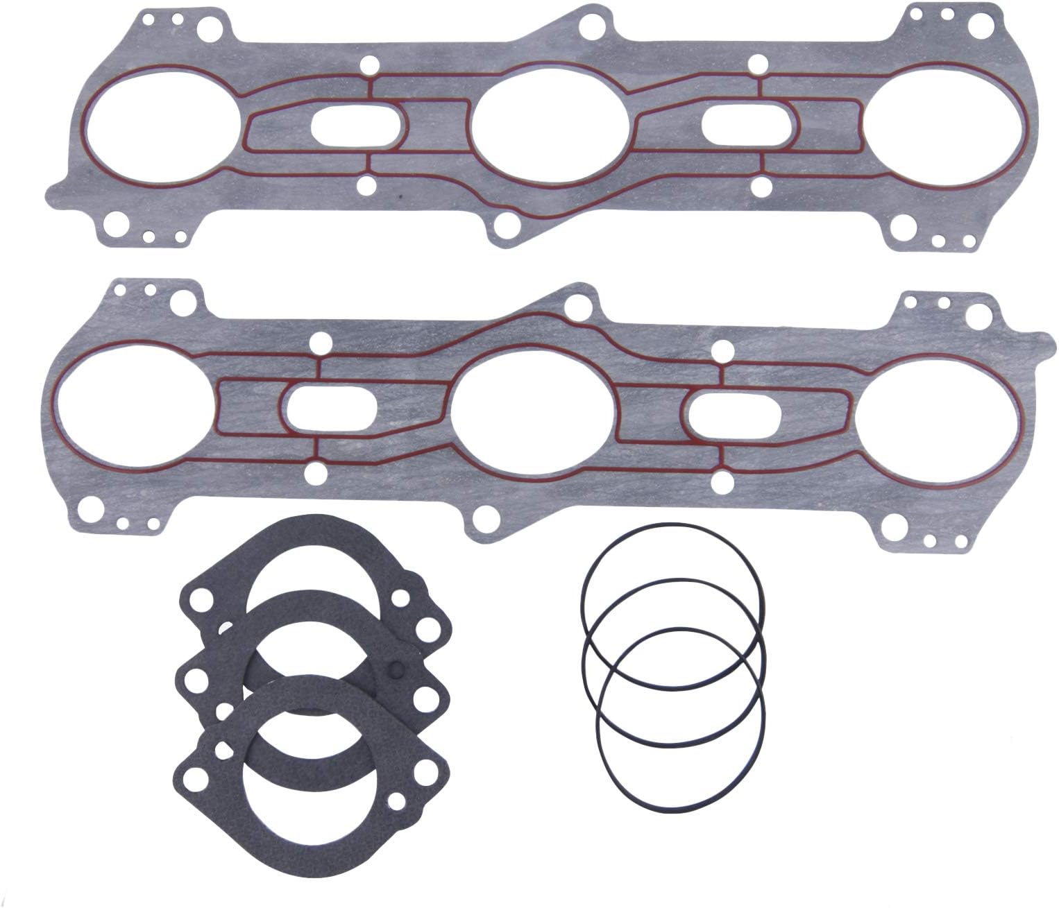 SBTIntake Gasket Kit for Yamaha 1200 PV 01+ GP1200R/XLT 2001 2002 2003 2004 2005