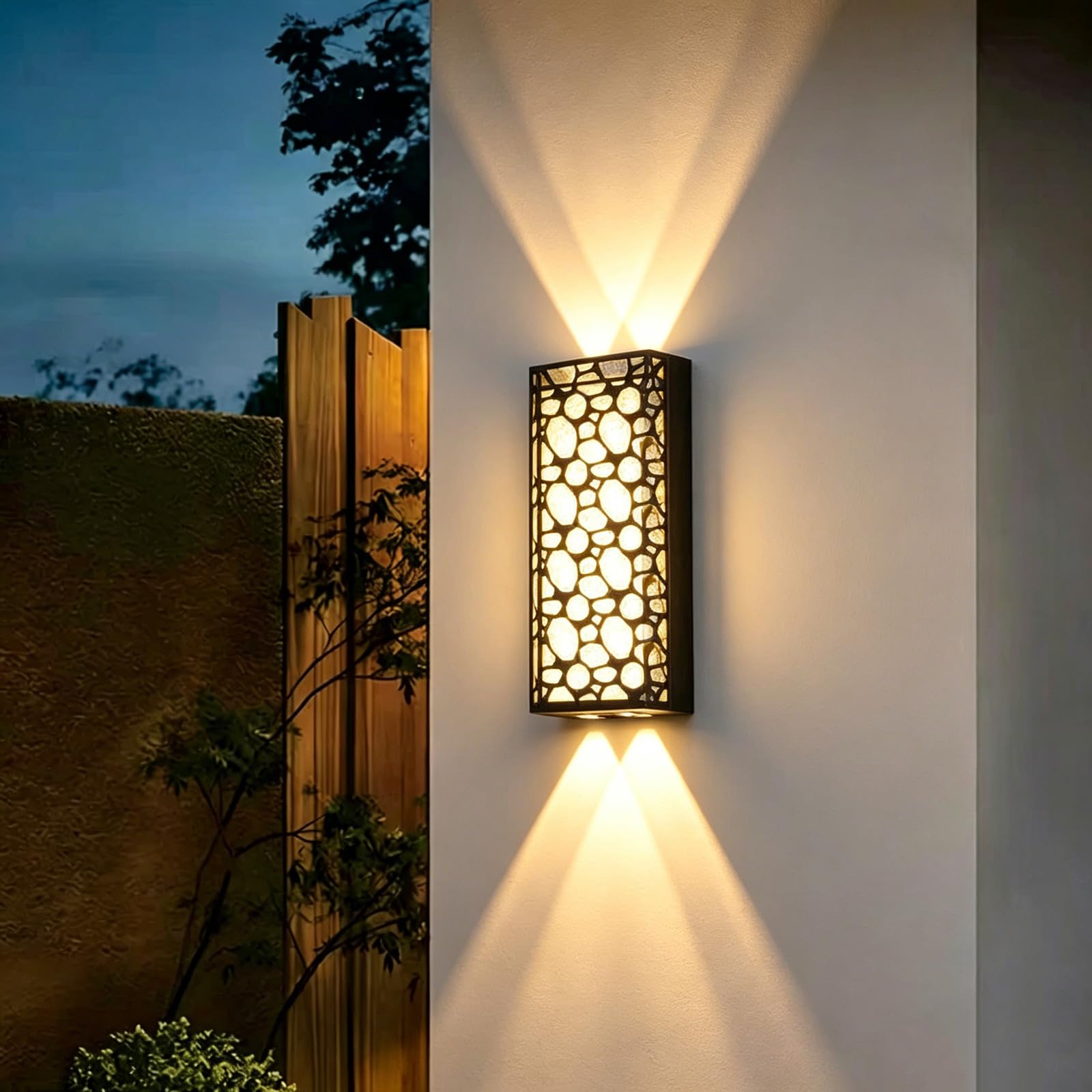 SDUYTDG ﻿Outdoor LED Wall Lights,3000K Waterproof Exterior Lighting Fixtures Aluminum Body Waterproof IP65 Led Porch Light for House Patio Garage Garden