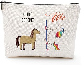 Coaches Gifts for Women, Coaches Fun Gifts, Coaches Bags for Women, Coaches Makeup Bag, Make Up Pouch,Coaches Birthday Gifts