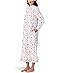 Eileen West Cotton Flannel 50" Highneck Nightgown - #2 of 4