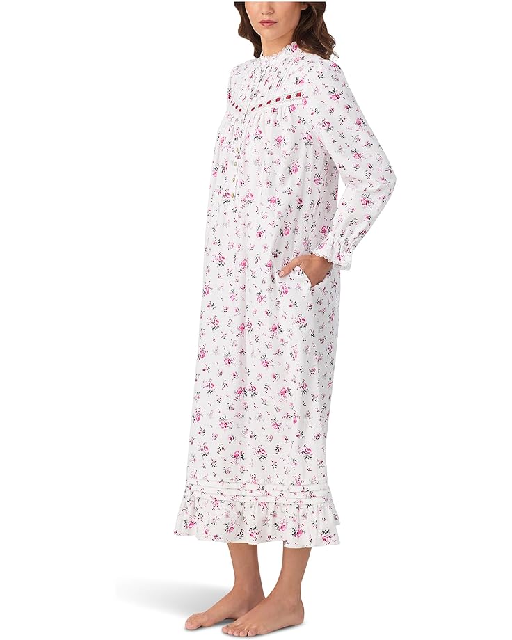 Eileen West Cotton Flannel 50" Highneck Nightgown - #2 of 4