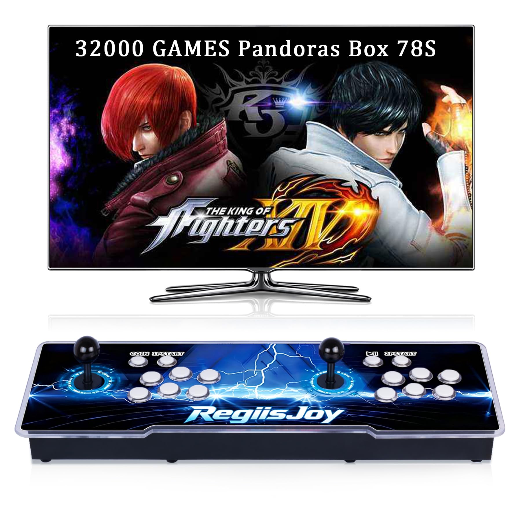 Amazon.com: RegiisJoy 32000 in 1 Pandora's Box 78S Arcade Game
