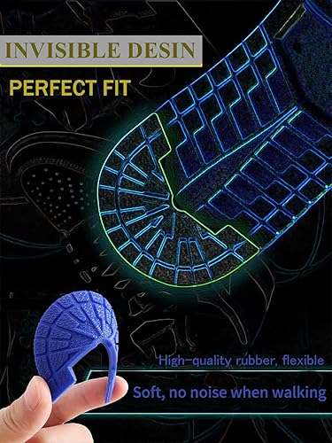 Miniatura 2 de Protector de suela para tenis, placas de reparación de talón autoadhesivas fuertes antideslizantes para hombres y mujeres, versión mejorada de