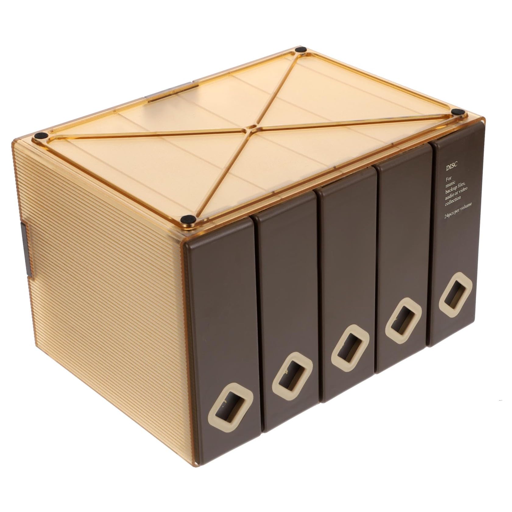 Alipis Custodia per CD capacità Borsa Portatile per Dischi Custodia per Dvd Borsa per CD Alta capacità Protezione da Graffi e umidità