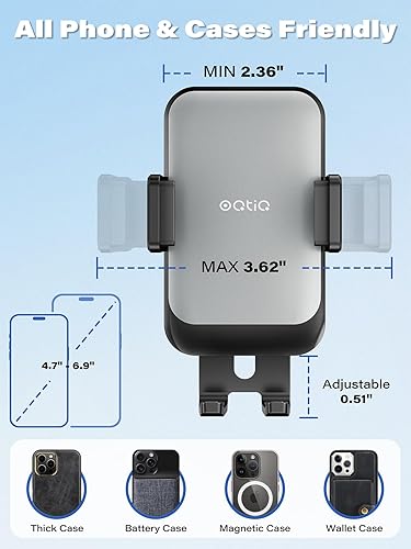 Miniatura 4 de OQTIQ Soporte para teléfono de barco con ventosa - Soporte impermeable para teléfono celular para tablero, kayak, vela, puerto deportivo, compatible