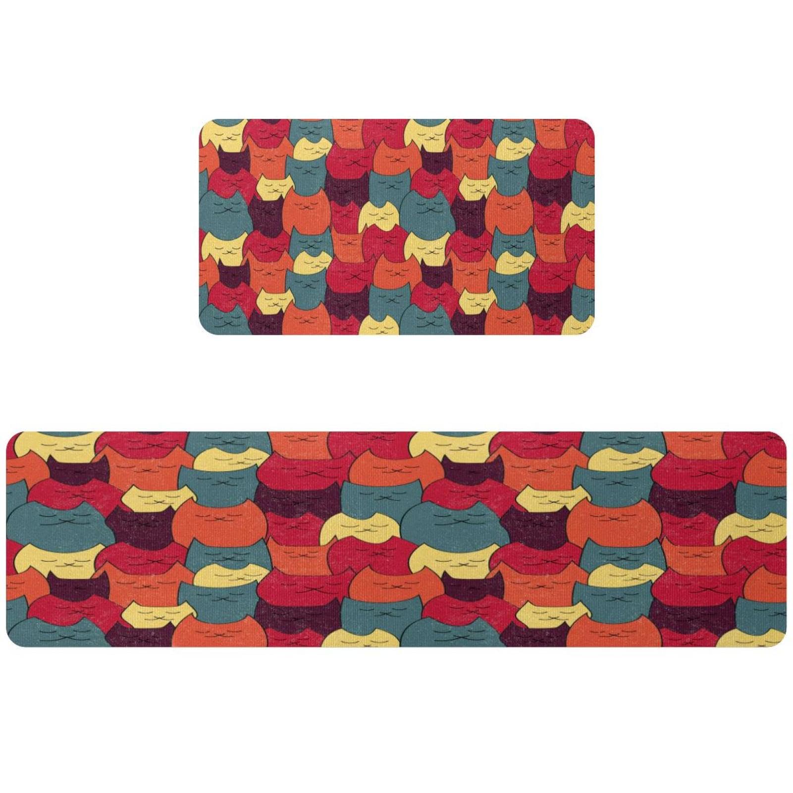 Alfombra de cocina absorbente VAPOKF lavable que soluciona las manchas en pasillo y cocina