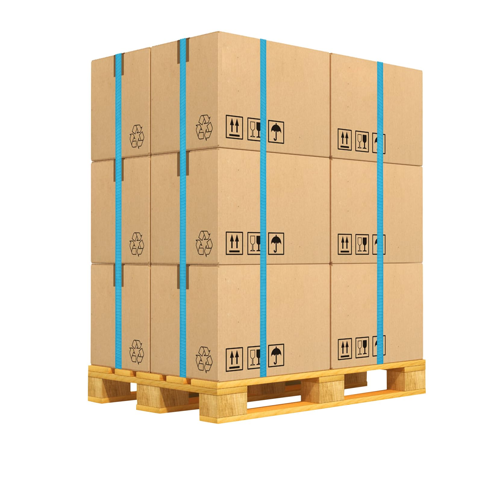 Spanngurte Spanngurt,10 Stück 5000 kg 10m Zurrgurte mit Haken,Ratschengurte,5cm Breite,Schnellverschluss-Ratschenfunktion,für die Ladungssicherung,Blau