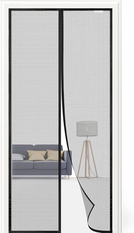 CWEEN CLU Mágneses Szúnyogháló Ajtóra 110x240 cm Fúrás Nélkül