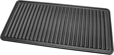 WeatherTech BootTray for Entryway - Durable Mat for Boots, Shoes, Traps Water and Dirt (16"x36") - Black