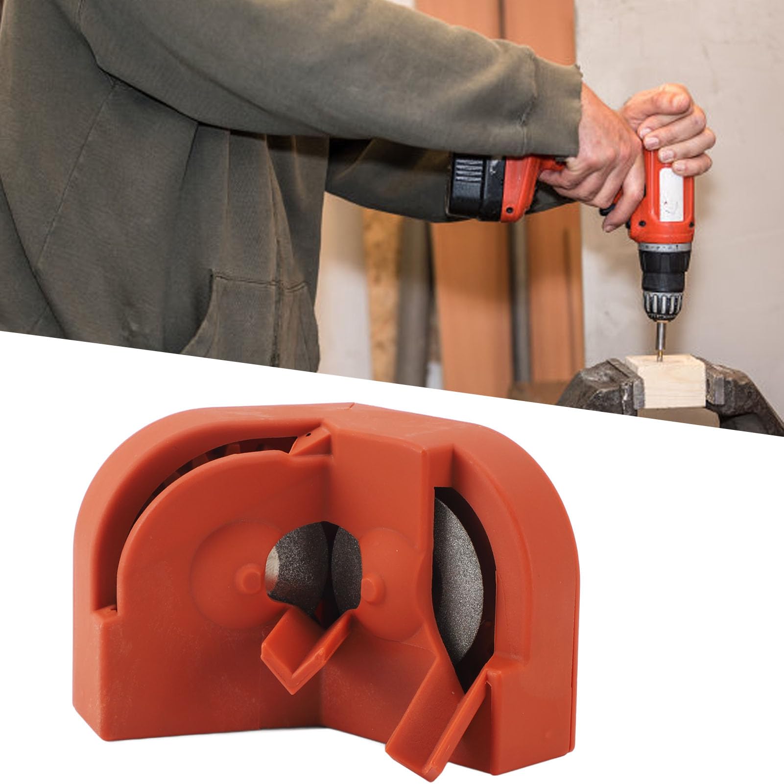 Utensili Generali Accessorio per Affilare il Trapano Stazione di Affilatura Universale, Affilacoltelli Multifunzionale Coltello Professionale Affilatrice Portatile per Punte da