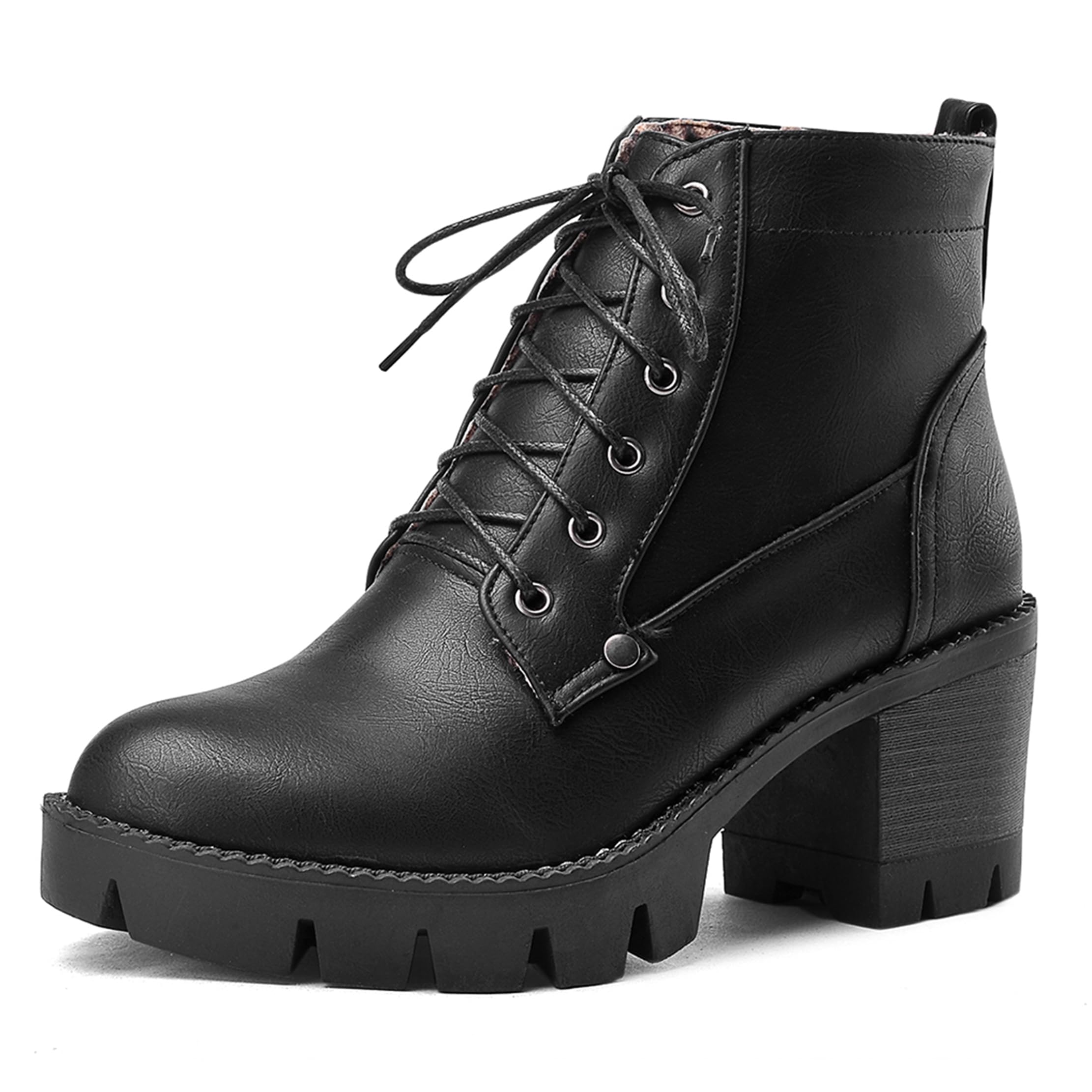 Fashion Military Women Platform Combat Boots