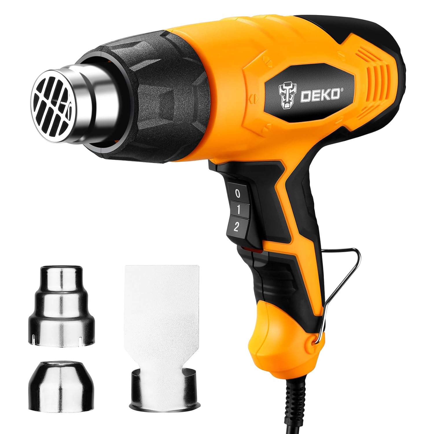 Heat Gun Hot Air Gun DEKOPRO Fast Heating Heavy Duty 1700W Hot Air Gun Kit 662 1112 350