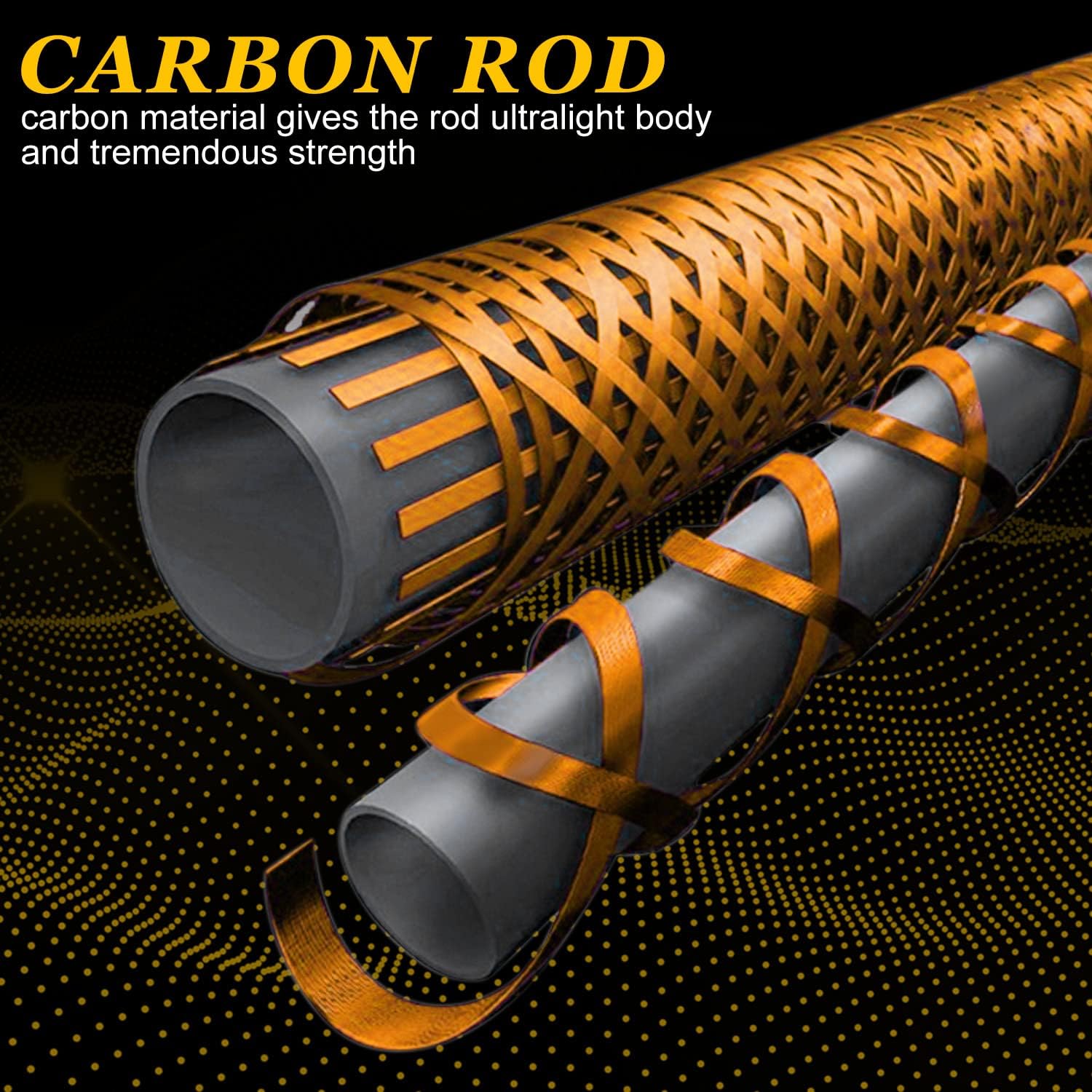 Sougayilang Inshore Saltwater Fishing Rods, Spinning Rods and Casting Rods with AAA Cork Handles,IM7 Toray Carbon Blanks- 7'
