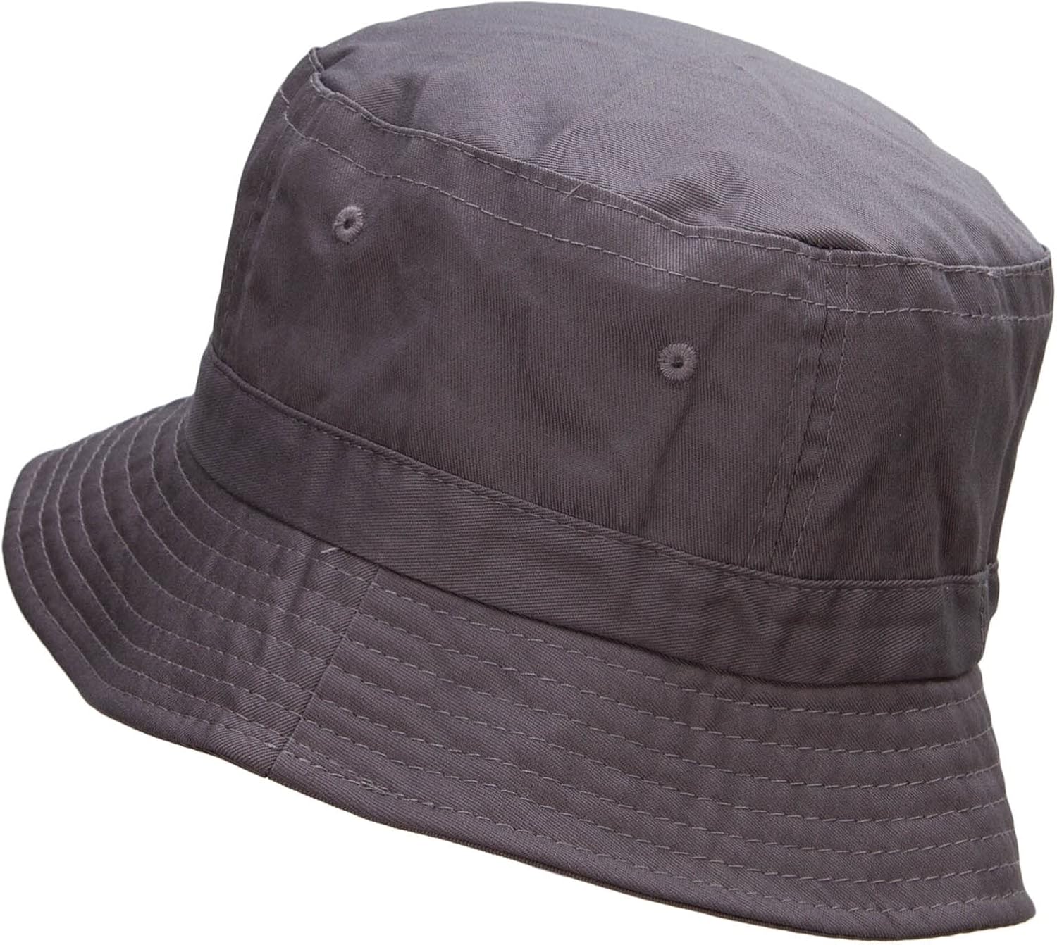 e4Hats.com Stitched Face Embroidered Pigment Dyed Bucket Hat