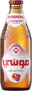 شراب شعير خال من الكحول بنكهة توت الراسبيري من موسي مكون من 6 قطع، بسعة 275 مل