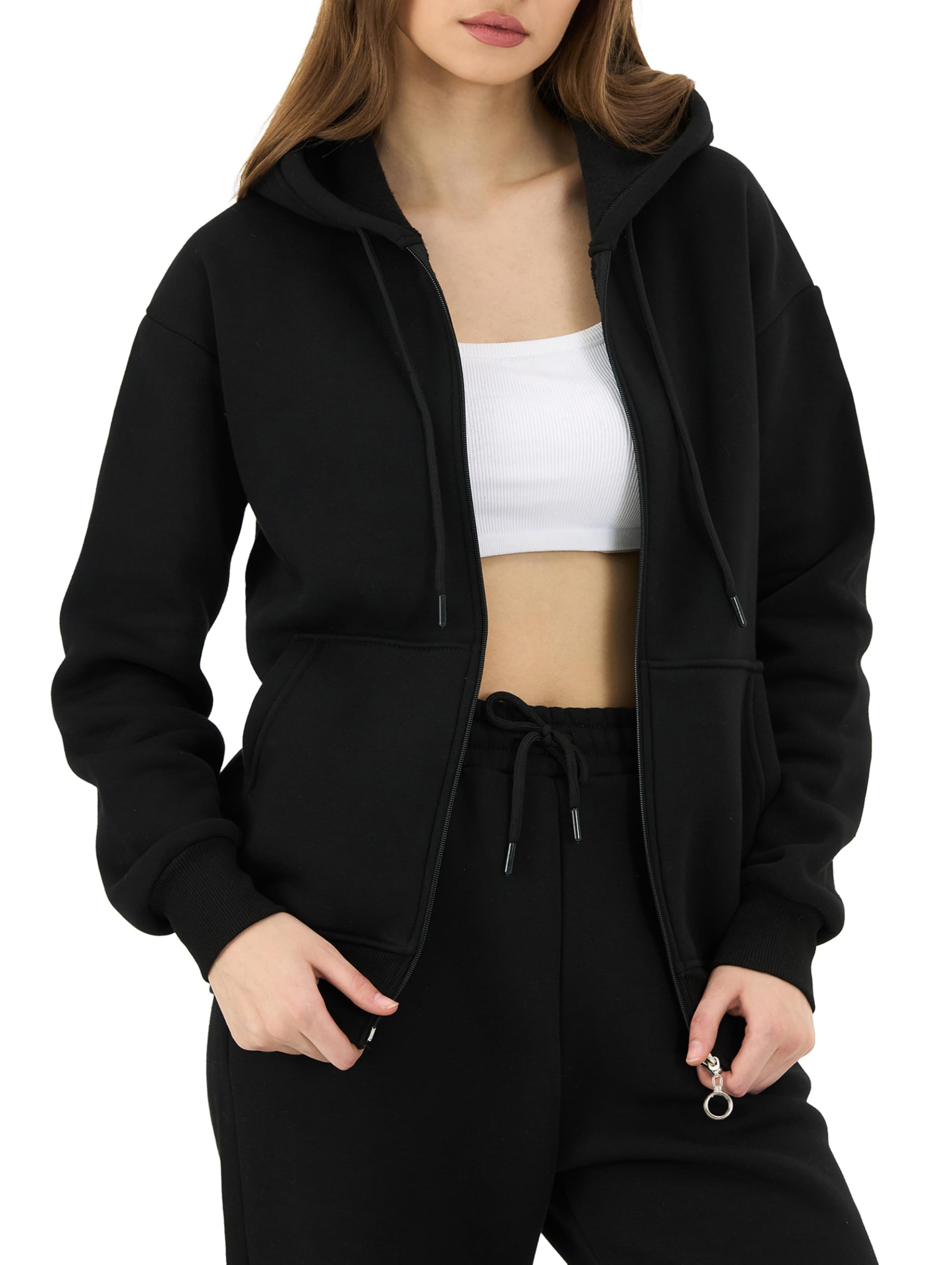 Redbridge Jogginganzug Zweiteiliges Sweat Set mit Zip Hoodie und Hose Bequemer Trainingsanzug für Freizeit Sport und Loungewear